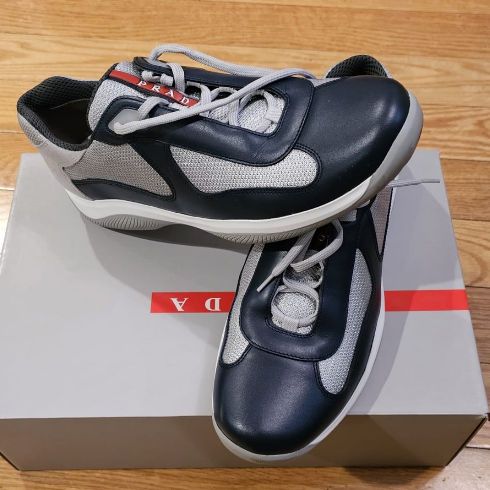 Prada America’s Cup Original Sneakers (Ultramarine - Navy Blue) - Picture 4 of 16